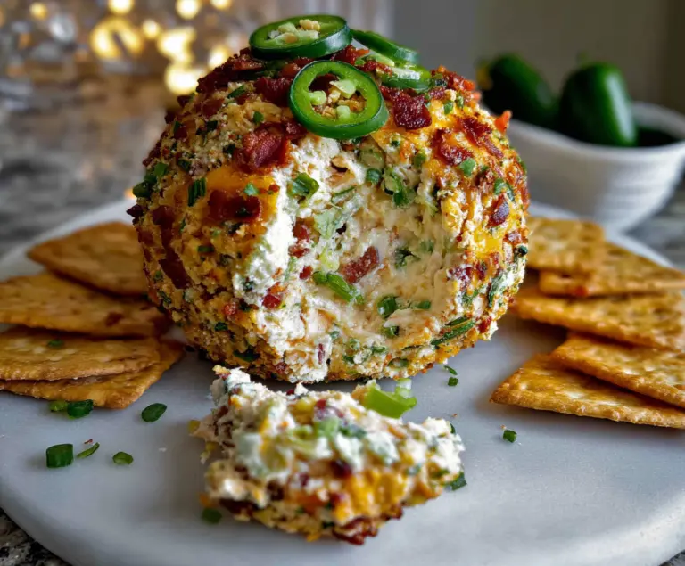 Jalapeno Popper Cheese Ball