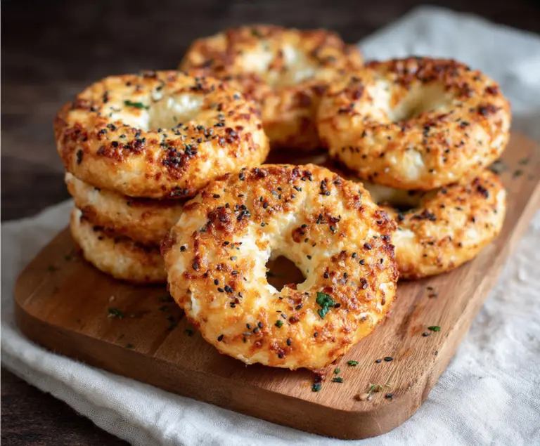 Keto Cottage Cheese Bagels