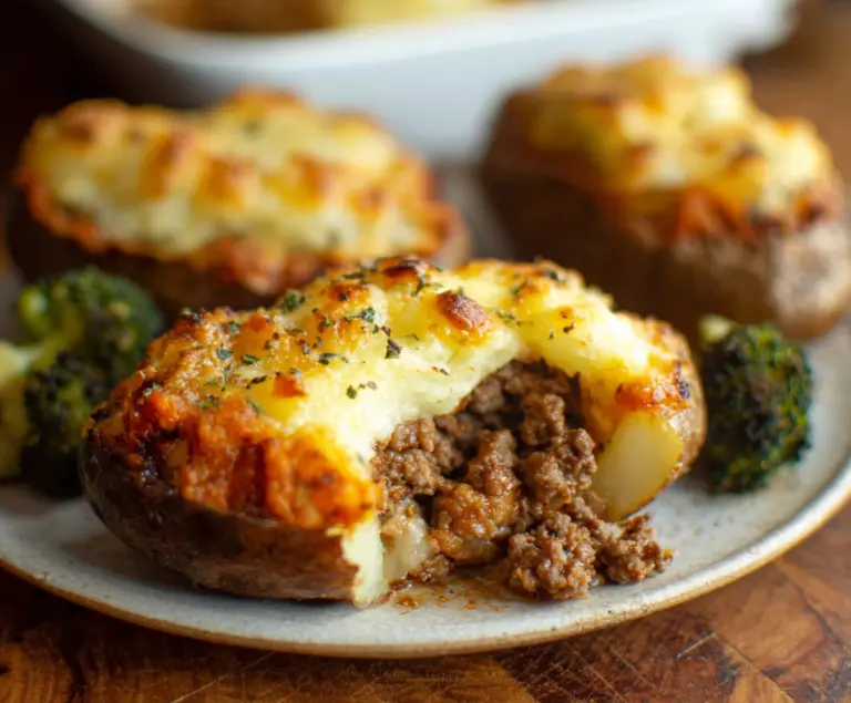 Shepherd’s Pie Baked Potatoes