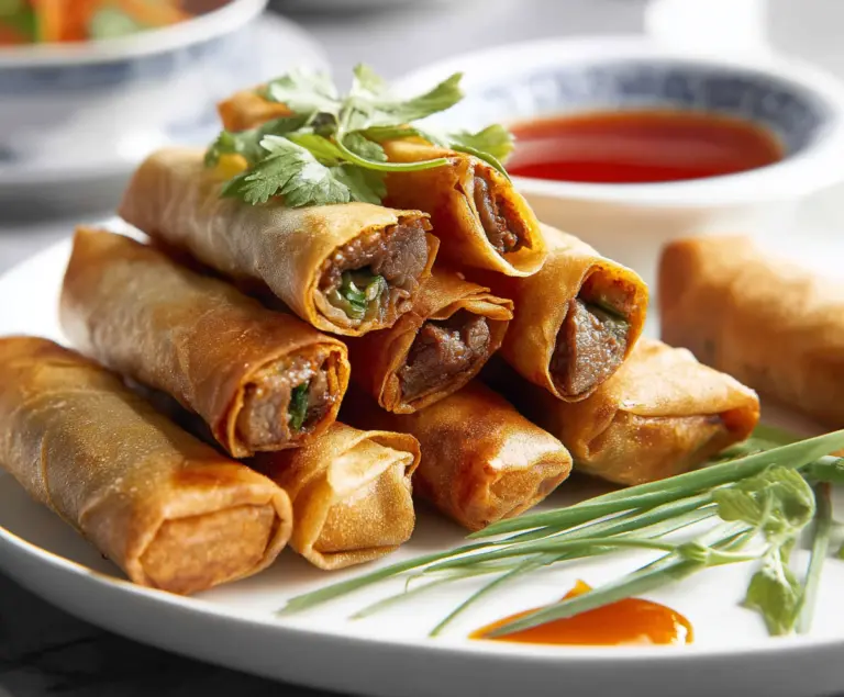 Beef Spring Rolls