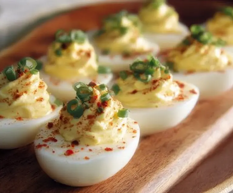 Cream Cheese Deviled Eggs
