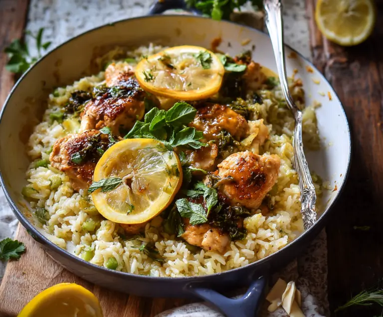 Lemon Chicken And Rice