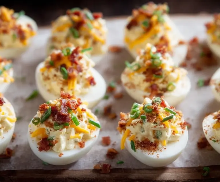 Loaded Deviled Eggs