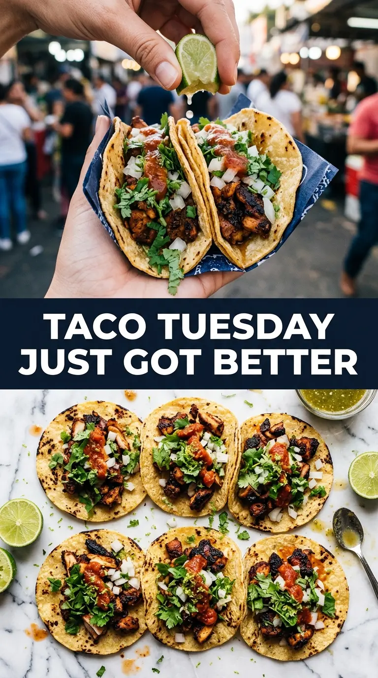 Chicken Street Tacos grilled chicken, fresh cilantro, lime
