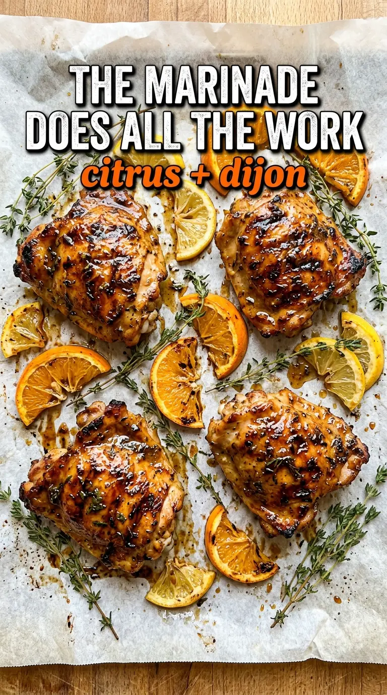 Citrus Dijon Grilled Chicken Marinade bright tangy juicy