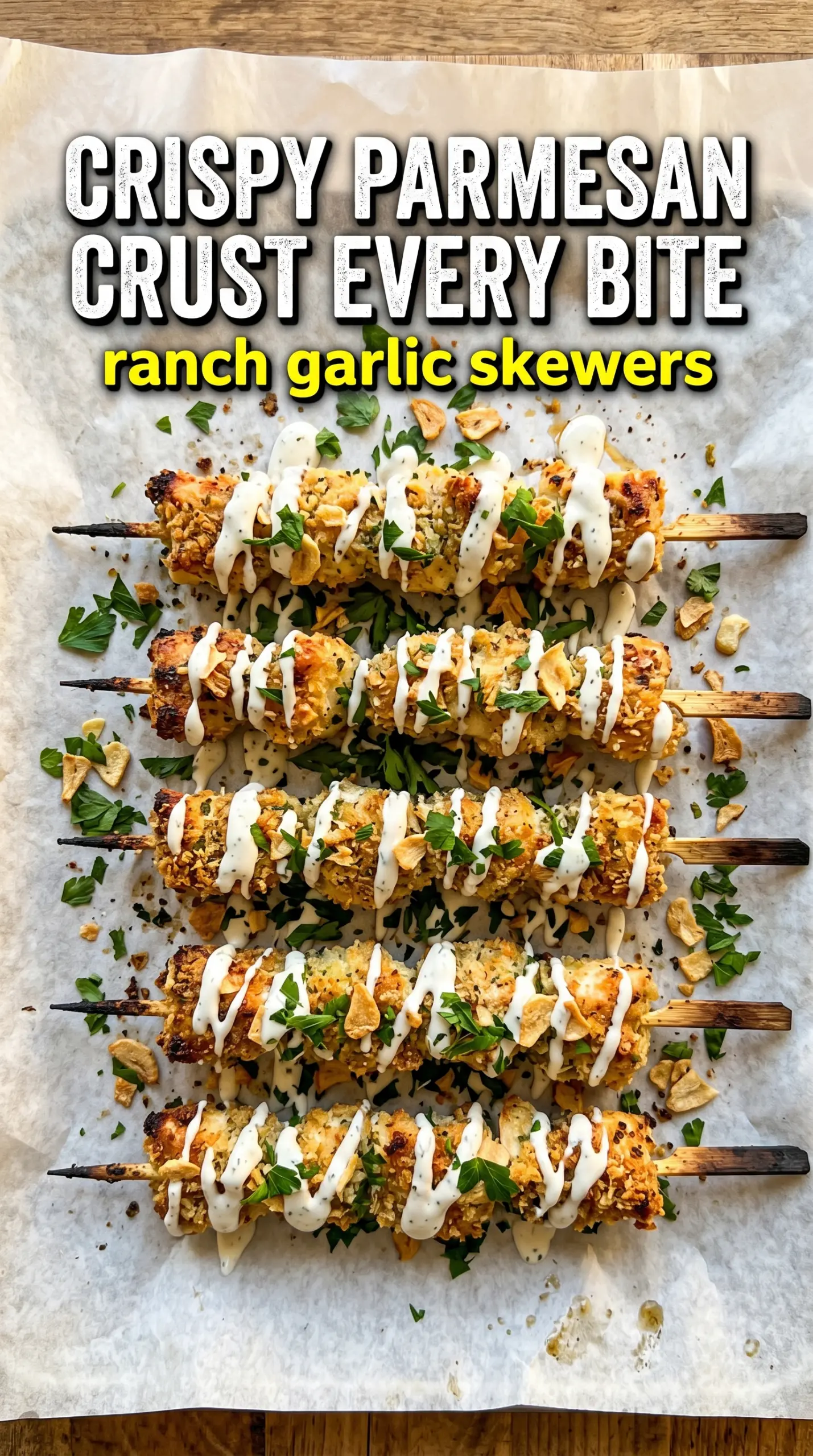 Marinated grilled chicken skewers charred