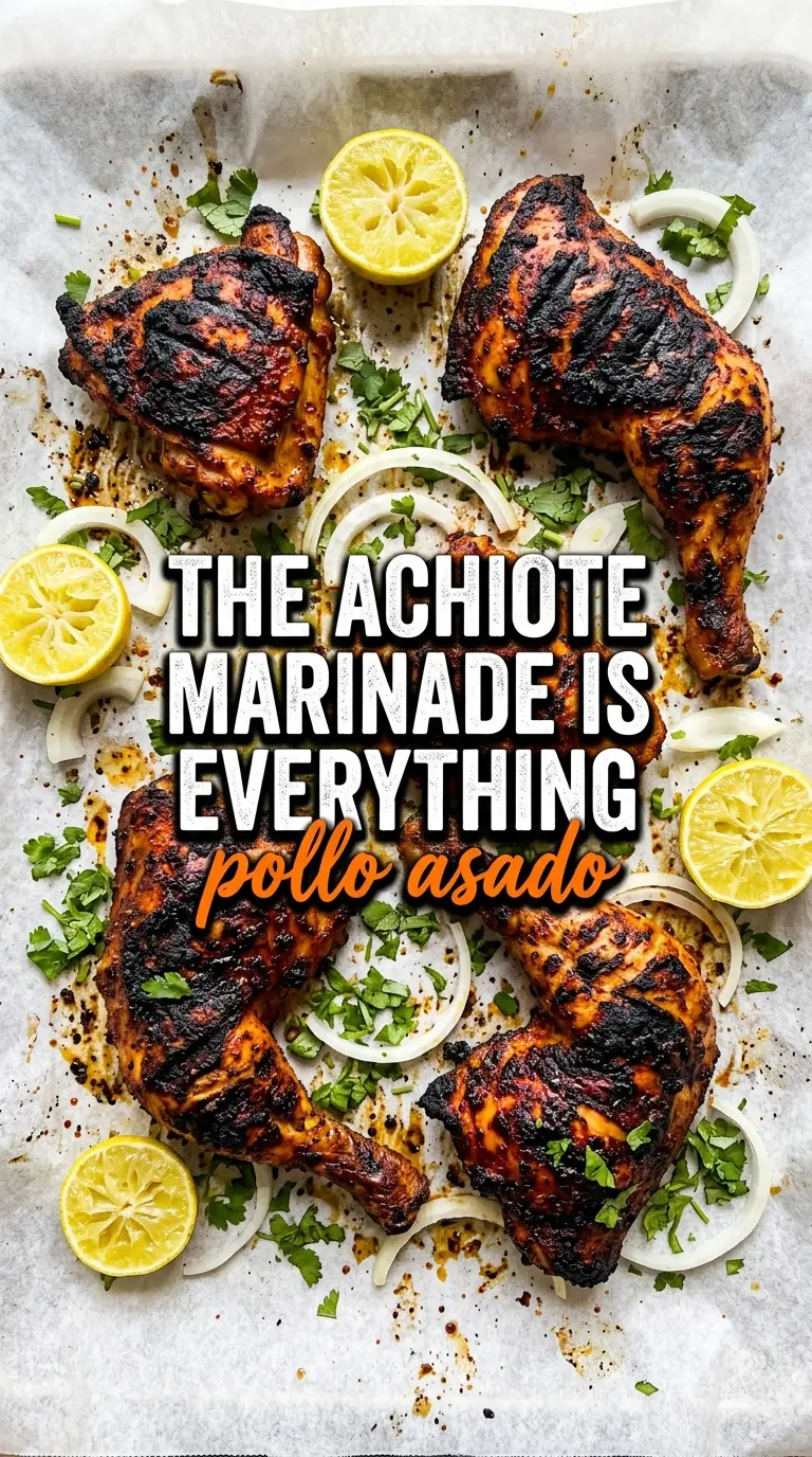 Pollo Asado Mexican Grilled Chicken charred citrus-marinated