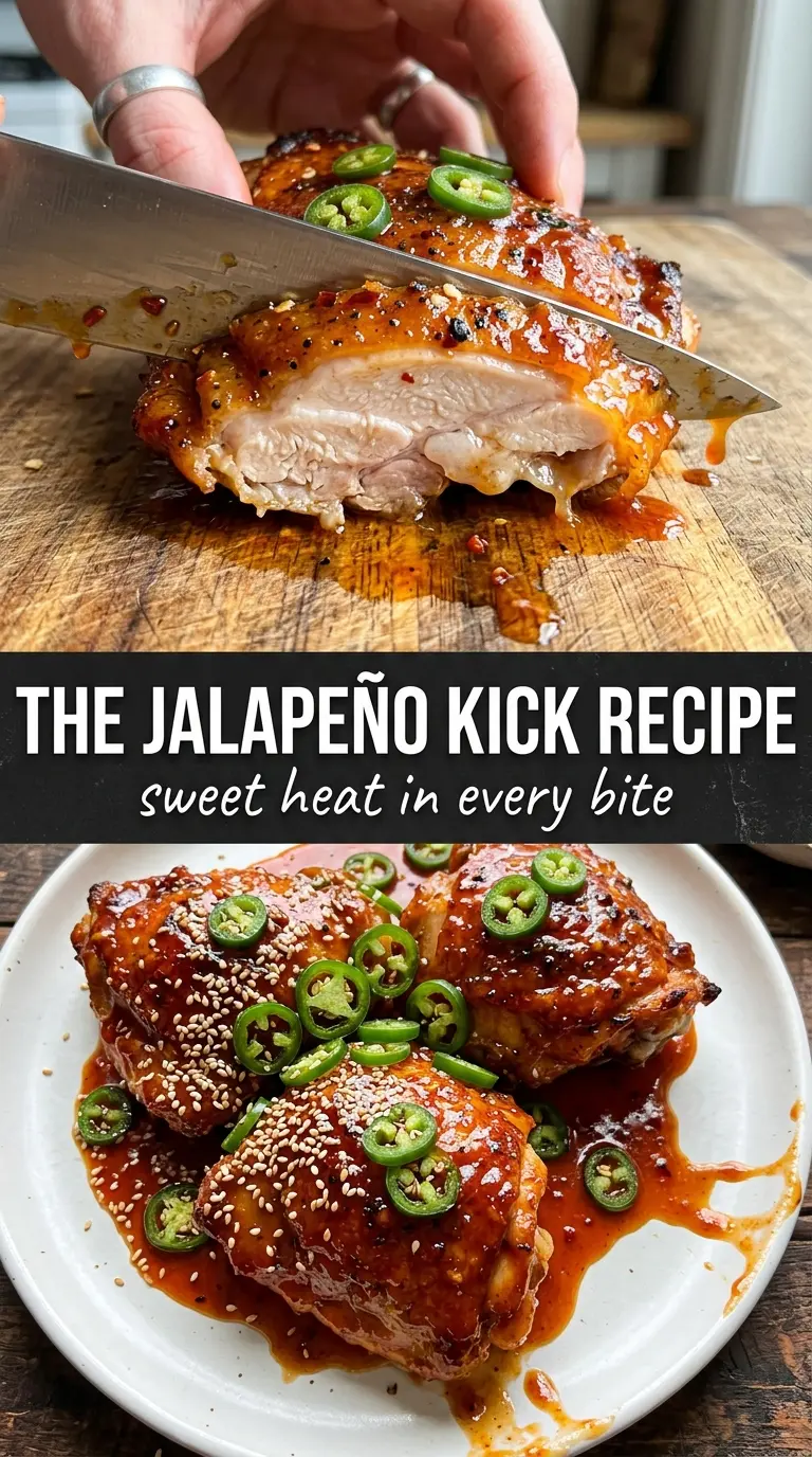 Spicy Jalapeño Chicken skillet with bold jalapeños, lime, cilantro
