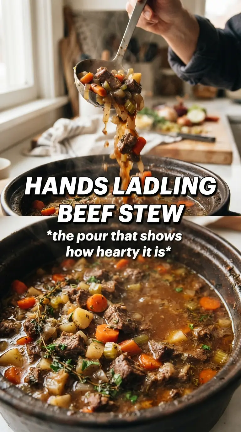 Beef Stew hearty mahogany broth