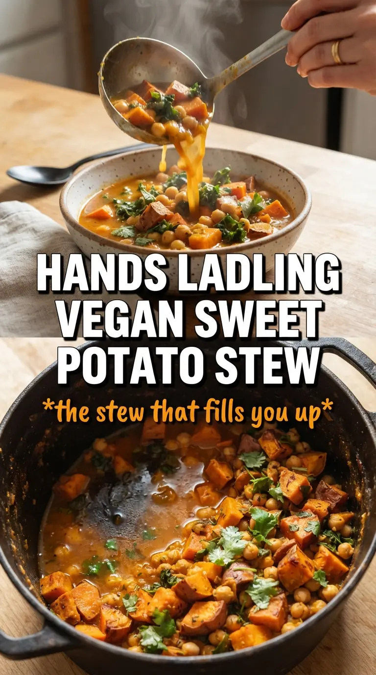 Vegan Sweet Potato Stew hearty spiced bowl